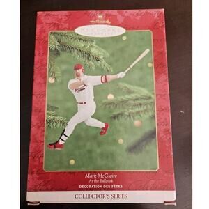 Mark McGwire Hallmark Christmas Ornament at the Ballpark 2000 Collectors Series
